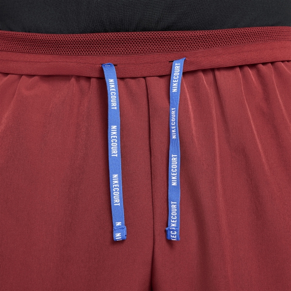 Nike Court Slam 6in Pantaloncini - Dark Team Red/White