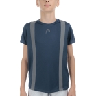 Head Club Tech Maglietta Bambino - Navy