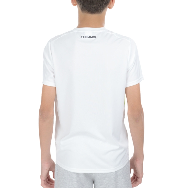 Head Topspin Maglietta Bambino - Grapefruit/Print Perf M