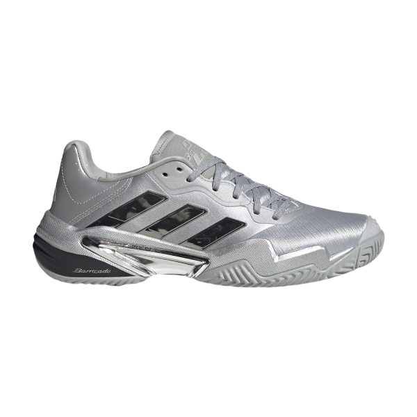 Men`s Tennis Shoes adidas Barricade 13  Silver Metallic/Dash Grey JP5379
