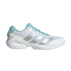 adidas adizero Ubersonic 5 - FTWR White/Silver Metallic/Mint Ton