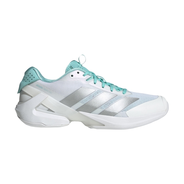 Scarpe Tennis Donna adidas adizero Ubersonic 5  FTWR White/Silver Metallic/Mint Ton JQ6352