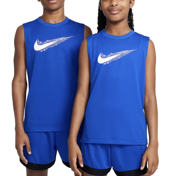 Polo y Camiseta de Tenis Niño Nike Multi Top Ninos  Game Royal/White HF8998480