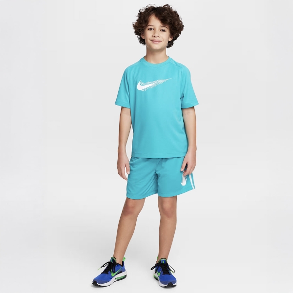 Nike Multi Dri-FIT T-Shirt Boy - Dusty Cactus/White