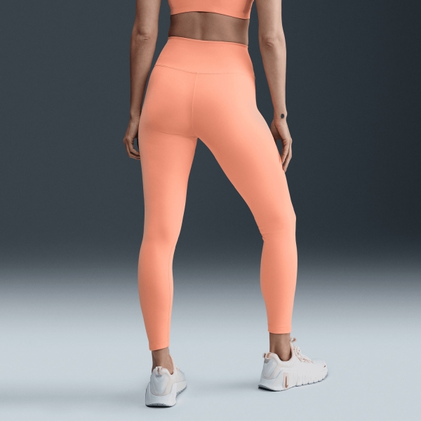 Nike One 7/8 Tights - Apricot Agate/Black