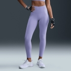 Nike One Logo 7/8 Tights - Lilac Ice/Black