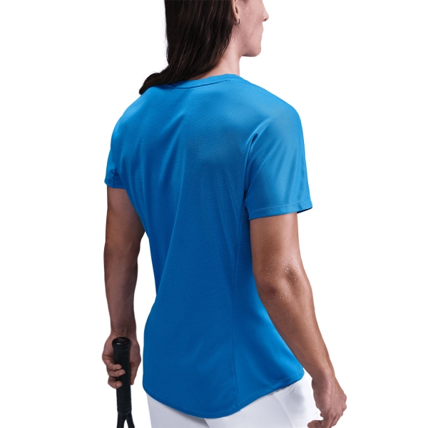 Nike Rafa Challenger T-Shirt - Light Photo Blue/Midnight Navy
