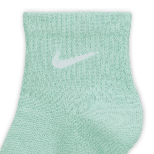Nike Everyday Plus Cushioned Logo x 3 Calcetines - Multi Color/Green