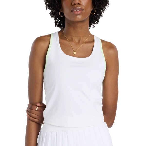 Canotte Tennis Donna New Balance Novelty Tournament Canotta  White WT51401WT