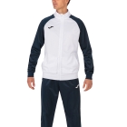 Joma Academy IV Tracksuit - White/Navy