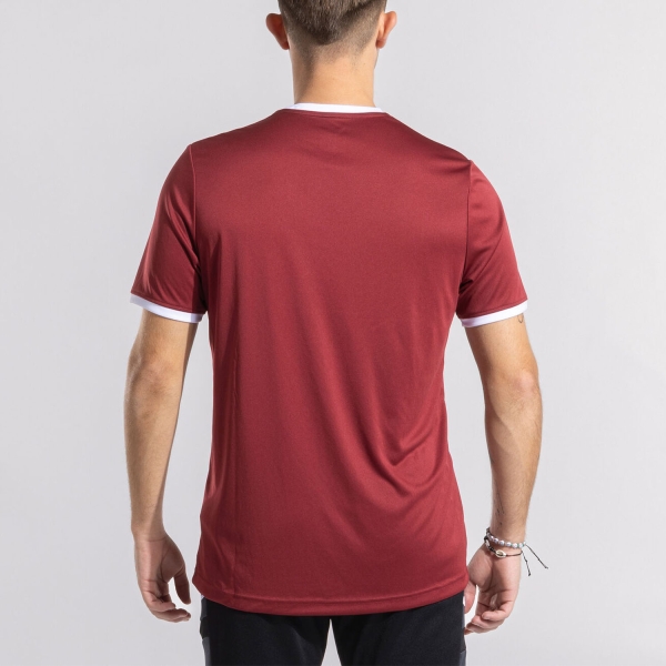 Joma Combi Premium Camiseta - Burgundy/White