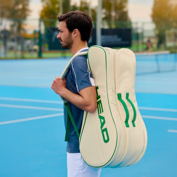 Head Arthur Ashe L Bag - White/Green
