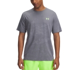 Under Armour Tech Vent Jacquard T-Shirt - Castelrock/Hyper Green