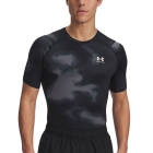 Under Armour HeatGear Printed Logo T-Shirt - Black/White