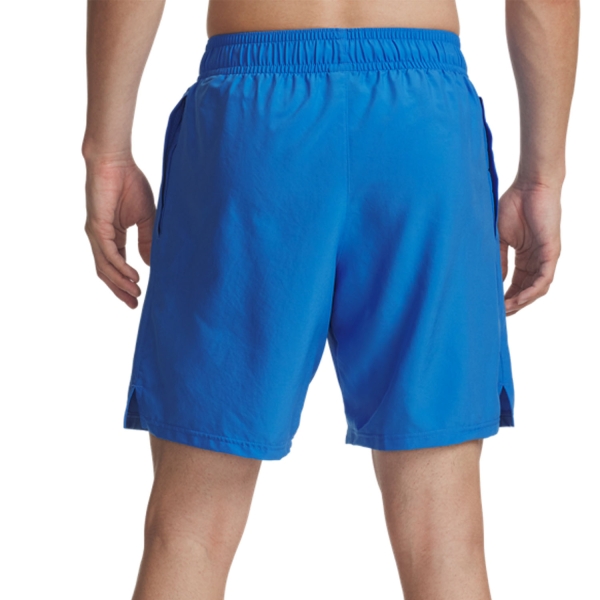 Under Armour Woven Split 9in Shorts - Blue Atlantis/White