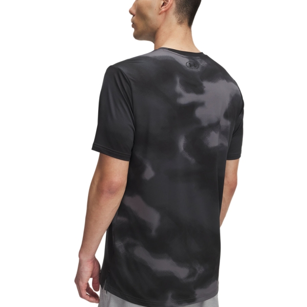 Under Armour Rush Energy Printed T-Shirt - Black