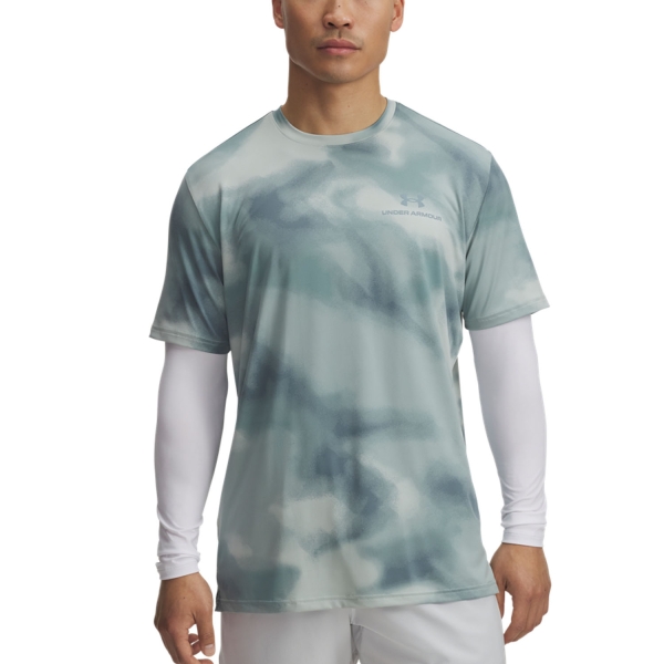 Men's Tennis Shirts Under Armour Rush Energy Printed TShirt  Serpentine 13839740323