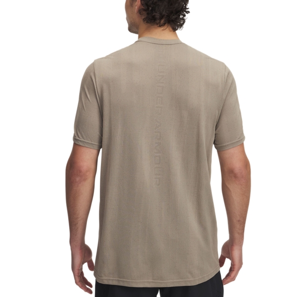 Under Armour Vanish Seamless Novelty T-Shirt - City Khaki/Black