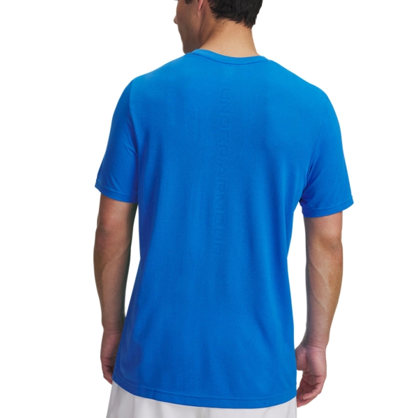 Under Armour Vanish Seamless Novelty T-Shirt - Blue Atlantis/White