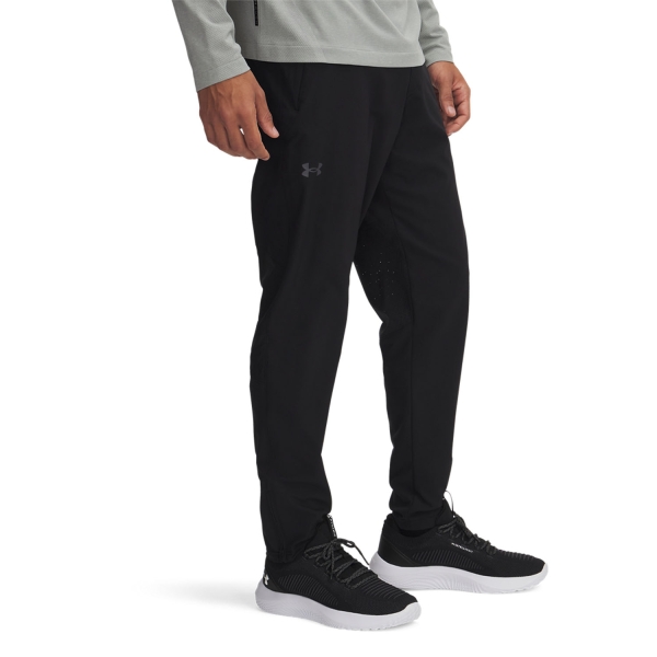 Men's Tennis Pants and Tights Under Armour Vanish Pants  Black/Castlerock 13900550001