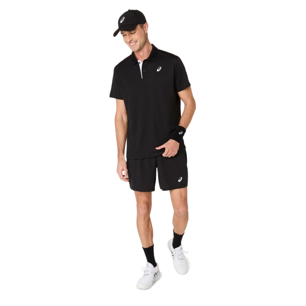 ASICS Court Logo Polo - Performance Black