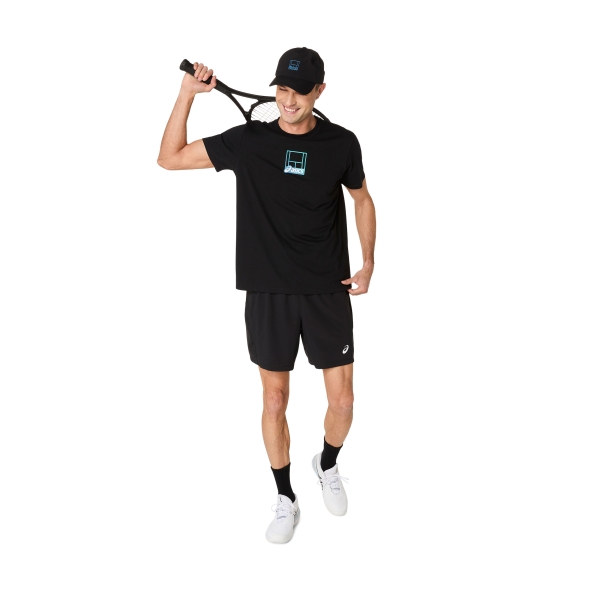 Asics Court Core Graphic Camiseta - Performance Black