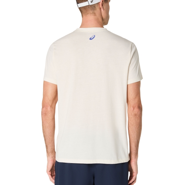 Asics Court Core Graphic T-Shirt - Cream
