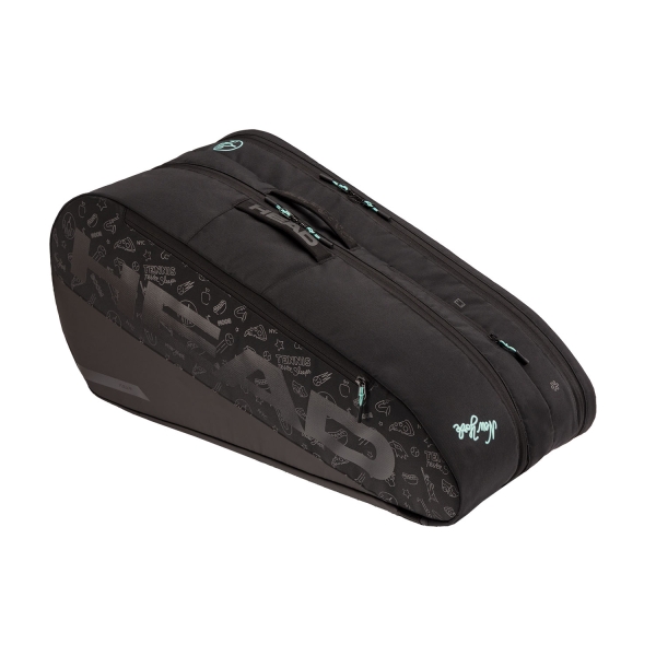 HEAD Tour Neon L Bag - Black/Teal