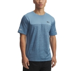Under Armour Tech Utility T-Shirt - Washed Navy/Blue Smoke/White