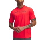 Under Armour Tech Reflective Maglietta - Racer Red/Dark Maroon