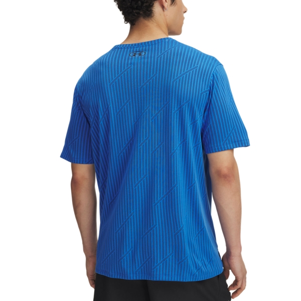 Under Armour Tech Vent Logo Maglietta - Blue Atlantis/Black