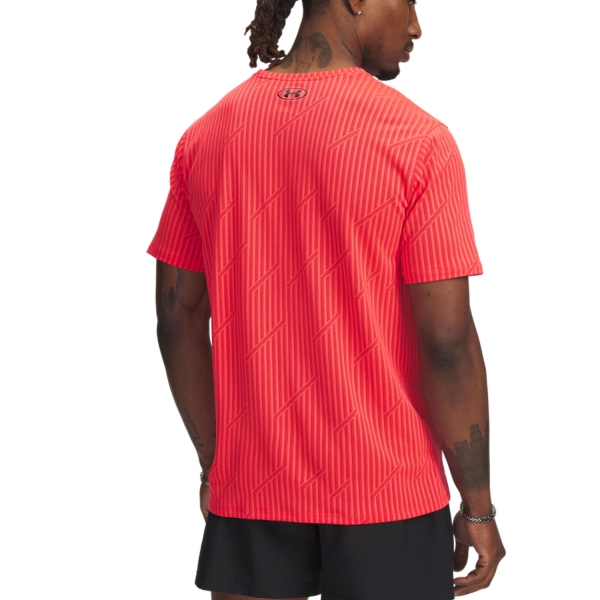 Under Armour Tech Vent Logo Maglietta - Racer Red/Black