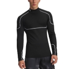 Under Armour Cold Weather Grid Shirt - Black/White