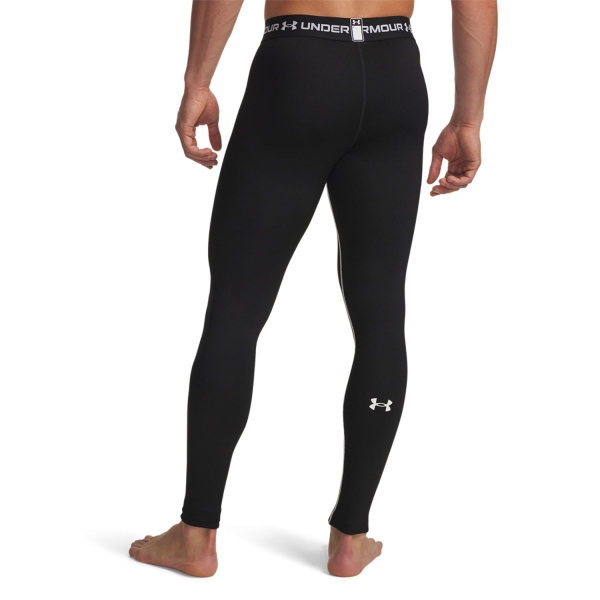 Under Armour Cold Weather Grid Tights - Black/White