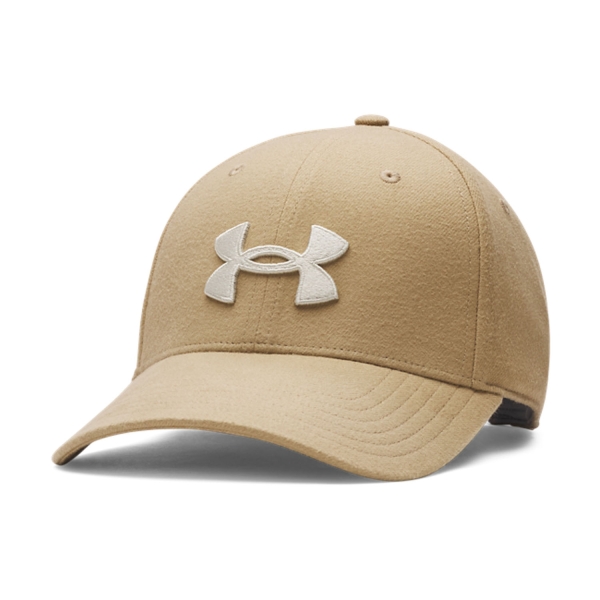 Gorras de Tenis Under Armour Brushed Blitzing Gorra  Camel/Summit White 60071470263