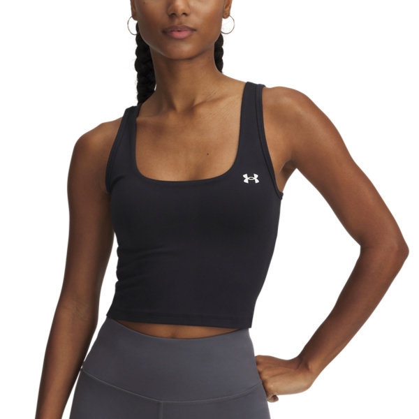 Top de Tenis Mujer Under Armour Motion Top  Black/White 60076560001
