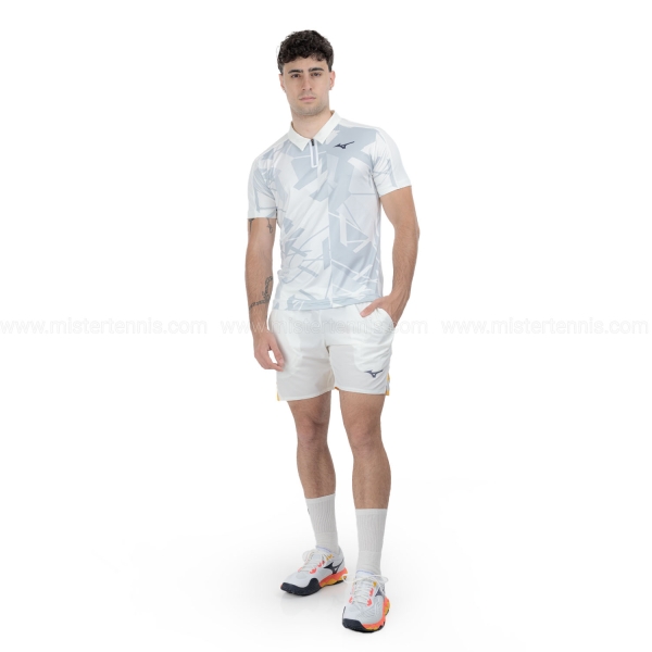 Mizuno Daybreakers Shadow Polo - White/Gray