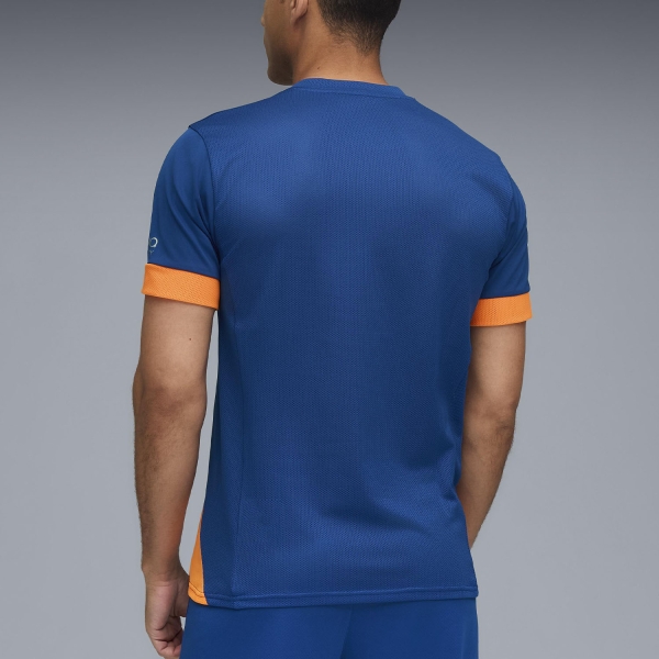 Puma Individual Camiseta - Vivid Blue/White/Heat Fire