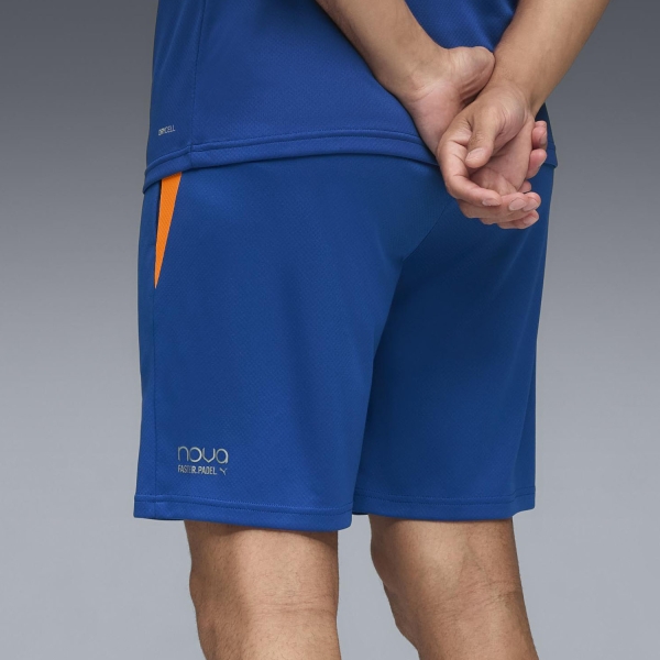 Puma Momo 7.5in Shorts - Vivid Blue/Heat Fire