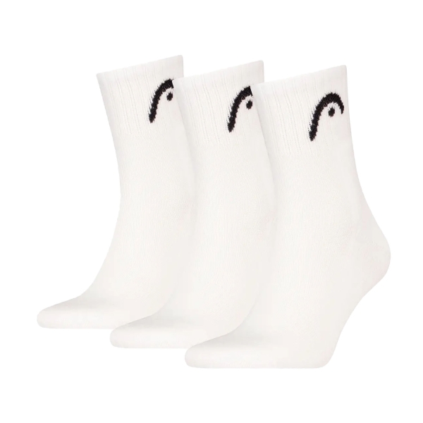 Calze Tennis Head Club Crew x 3 Calze  White 811575WH