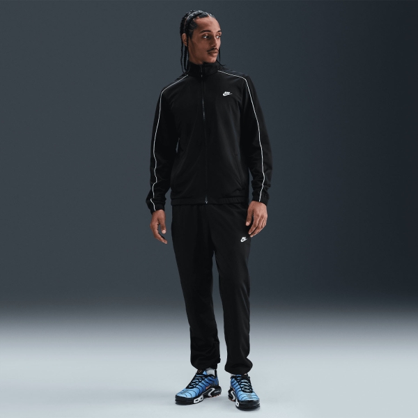 Nike Sportswear Club Tracksuit - Black/White