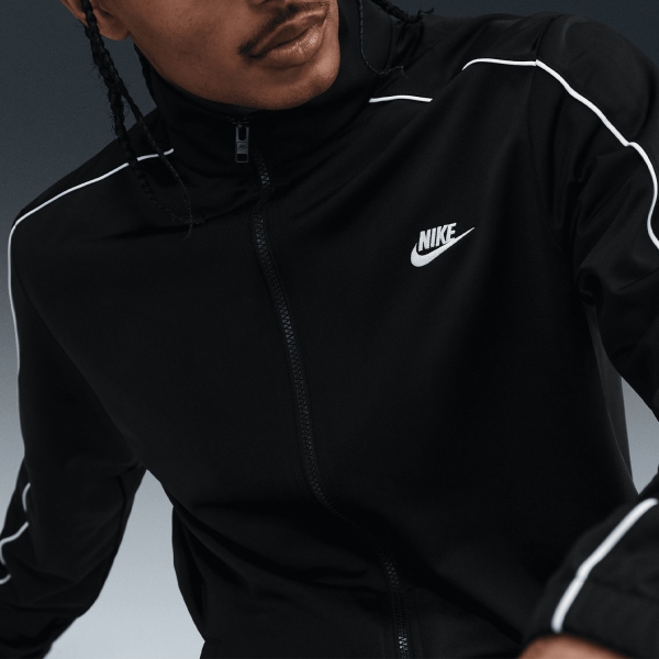 Nike Sportswear Club Tracksuit - Black/White