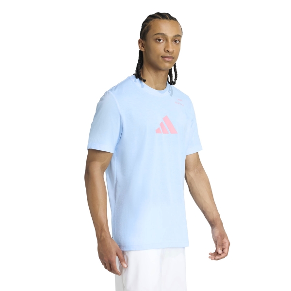 adidas Category Graphic Pro Maglietta - Glow Blue