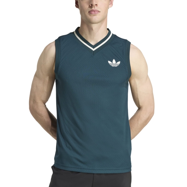 Maglietta Tennis Uomo adidas Climacool Pro Canotta  Aurora Ivy JL9678
