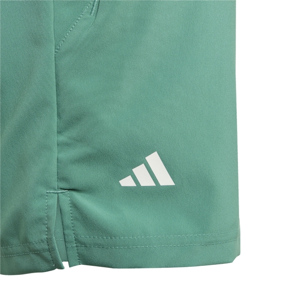 adidas Club 3 Stripes 5in Shorts Boy - Powder Teal