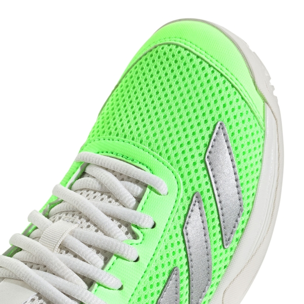 adidas Courtflash Junior - Pure Teal/Silver Metallic/Lucid Lemon