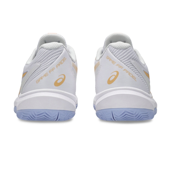 Asics Game FF Padel - White/Orange Glow