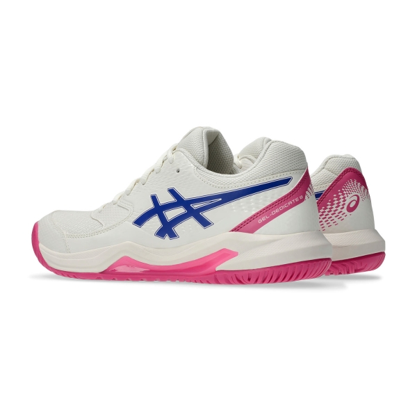 Asics Gel Dedicate 8 - Cream/Dark Cobalt