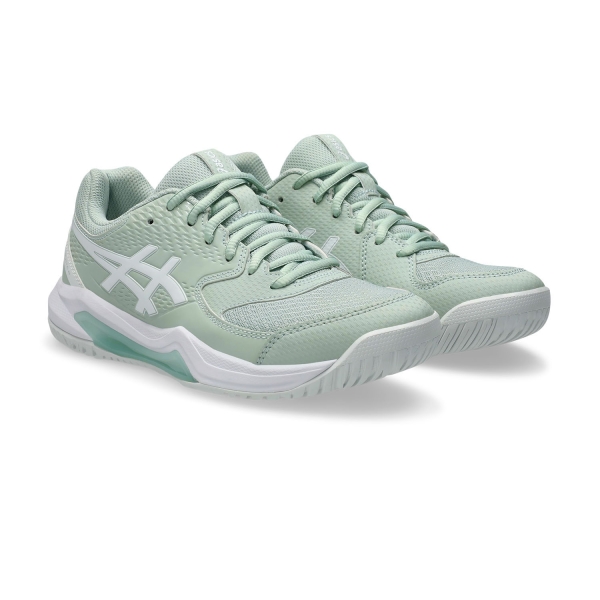 Asics Gel Dedicate 8 - Lichen Rock/White