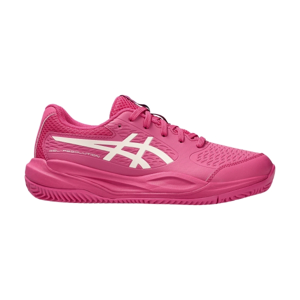 Junior Tennis Shoes Asics Gel Resolution X GS Clay Junior  Bright Rose/Cream 1044A080700